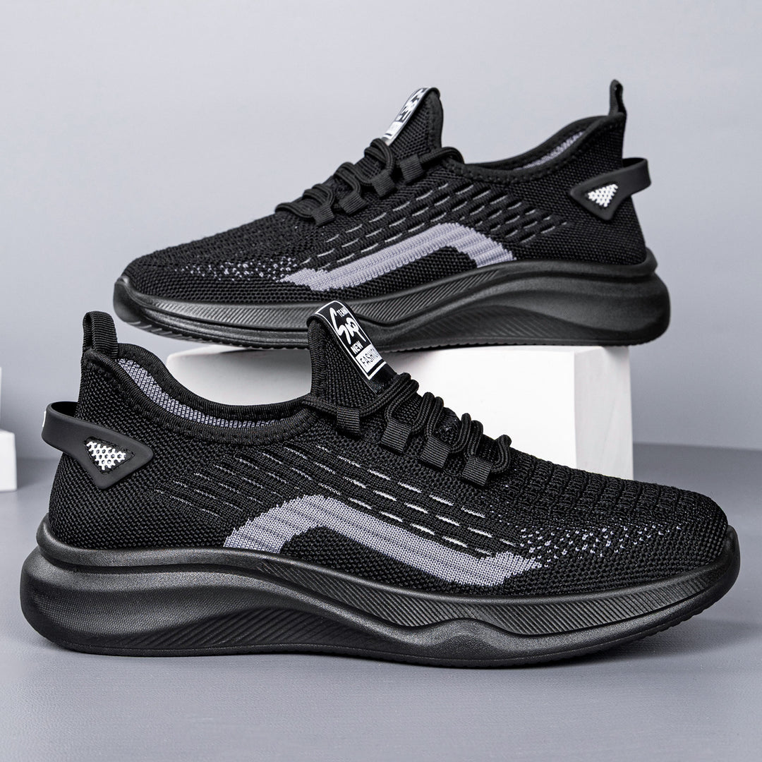 Damen Atmungsaktive Strick-Sneaker mit flexiblem Sohlen-Design EB