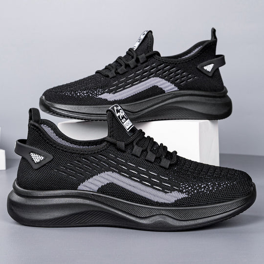 Damen Atmungsaktive Strick-Sneaker mit flexiblem Sohlen-Design EB
