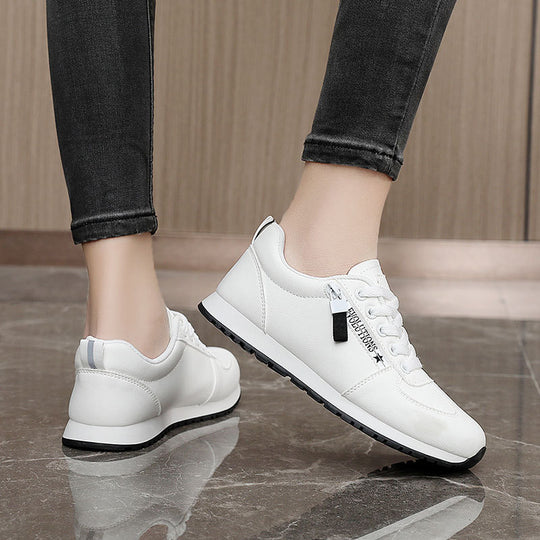 Damen Sportliche Sneakers mit atmungsaktivem Obermaterial und dämpfender Laufsohle EB