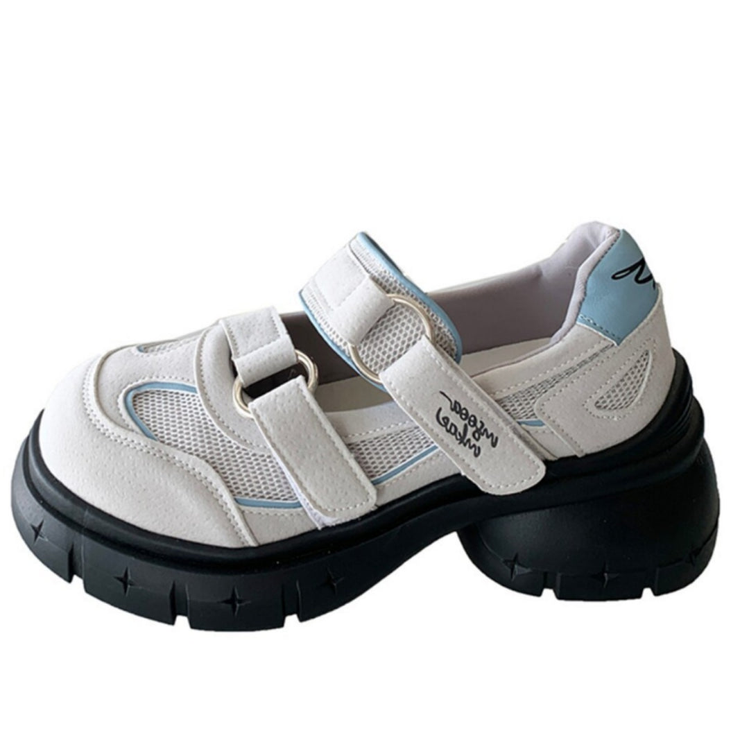 Damen Sportliche Sneaker mit Netz-Obermaterial und rutschfester Sohle EB