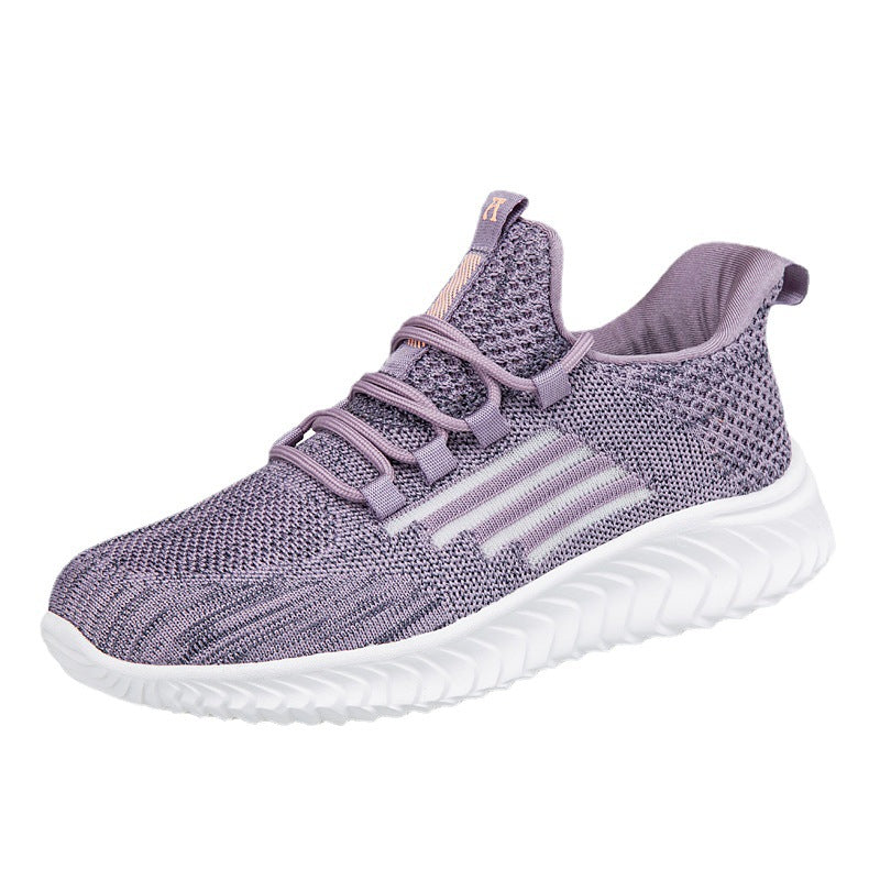 Damen Ultraleichte Sport Sneakers mit atmungsaktivem Obermaterial EB
