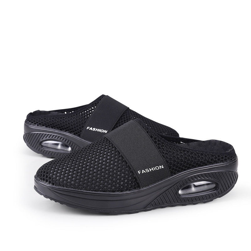 Damen Atmungsaktive Clogs mit dämpfender Sohle und flexibler Passform EB
