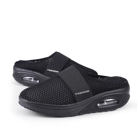 Damen Atmungsaktive Clogs mit dämpfender Sohle und flexibler Passform EB
