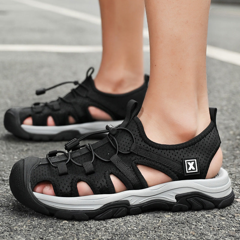 Damen Sportliche Outdoor-Sandalen mit rutschfester Sohle und atmungsaktivem Obermaterial EB