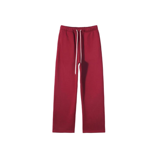 Damen nan weite Relax-Sweathose mit elastischem Komfortbund, kontrastierendem Kordelzug und geradem Bein EB