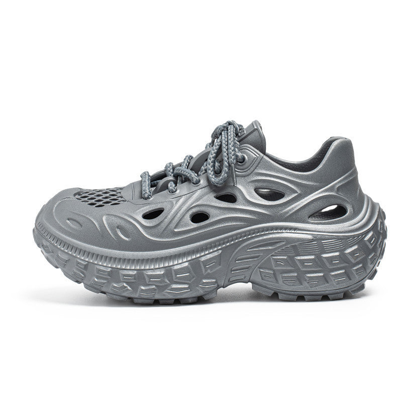 Damen Sportliche Lauf-Sneaker mit rutschfester Sohle und atmungsaktiven Einsätzen EB