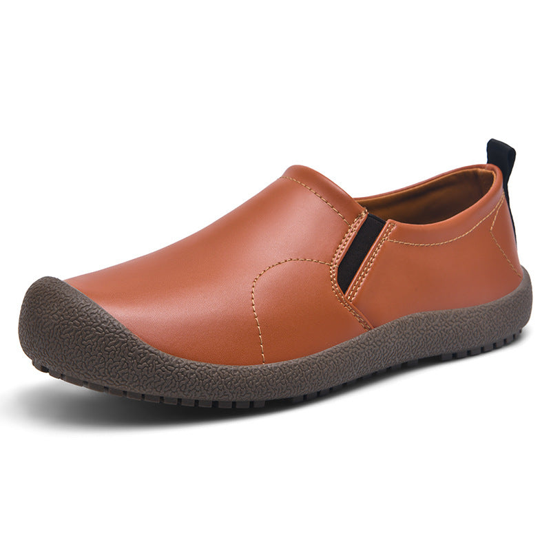 Herren Bequeme Slip-On Schuhe mit rutschfester Sohle und elastischem Einstieg EB