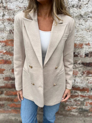 Damen Elegante und bequeme Blazerjacke EB