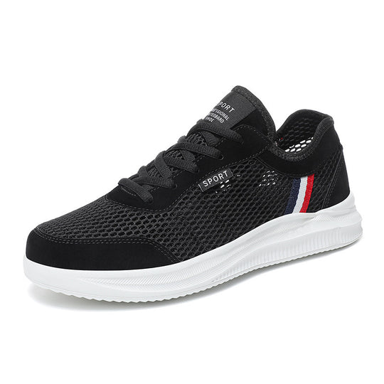 Damen Sportliche Sneakers mit atmungsaktiver Mesh-Oberfläche und rutschfester Sohle EB