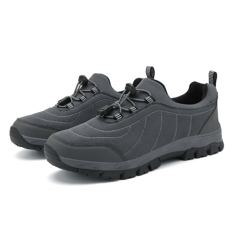 Damen Sportliche Outdoor-Sneaker mit elastischem Schnellschnürsystem EB