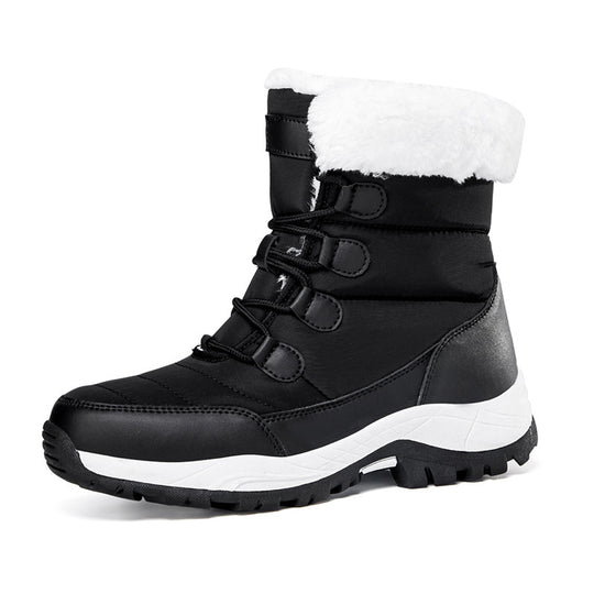 Damen Winterstiefel mit rutschfester Sohle und wärmendem Innenfutter EB