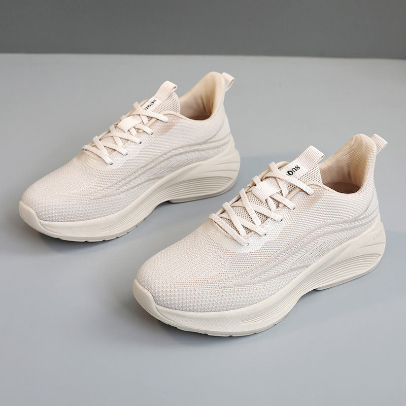 Damen Sportliche Sneaker mit atmungsaktivem Obermaterial und dämpfender Sohle EB