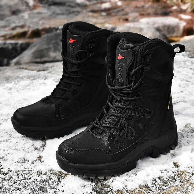 Damen Wasserfeste High-Top Wanderschuhe mit isolierender Innenausstattung EB