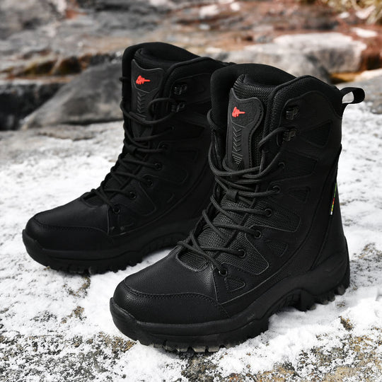 Damen Wasserfeste High-Top Wanderschuhe mit isolierender Innenausstattung EB