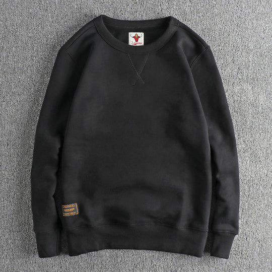 Damen Sweatshirt mit klassischem Rundhalsausschnitt und lässigem Schnitt EB
