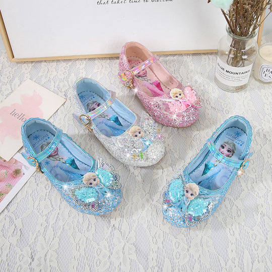 Damen Glitzernde Ballettschuhe EB