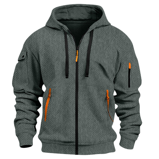 Herren Fleecejacke mit praktischen Taschen EB