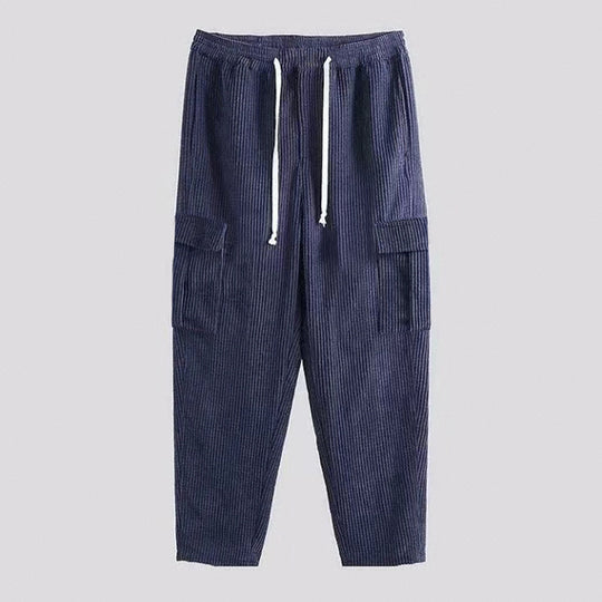 Damen Cargo-Hose mit elastischem Bund und praktischen Seitentaschen EB