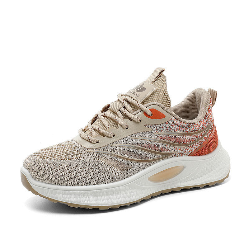 Damen Lauf- und Freizeitsneaker mit atmungsaktiver Oberflächenstruktur und dämpfender Sohle EB