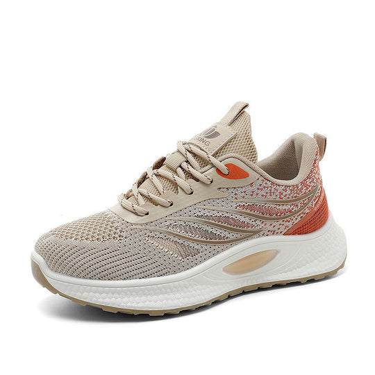Damen Lauf- und Freizeitsneaker mit atmungsaktiver Oberflächenstruktur und dämpfender Sohle EB