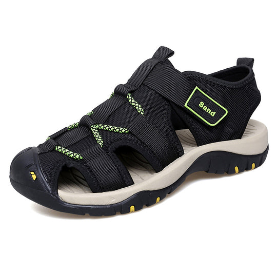 Herren Freizeit-Sandalen mit praktischem Klettverschluss und rutschfester Sohle EB