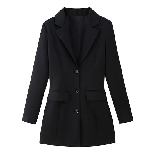 Damen Blazer mit tailliertem Schnitt und eleganten Details EB
