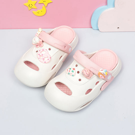 Damen modische Spielzeug-Crocs mit individuell gestaltbaren Anhängern EB