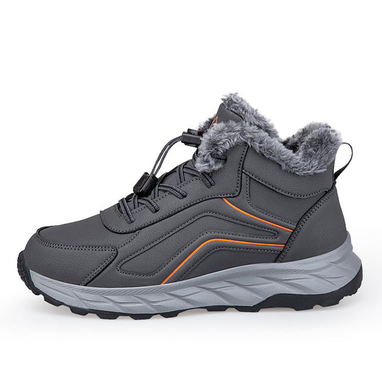 Damen warme Winterstiefel mit innovativem Schnellverschluss und rutschfester Sohle EB