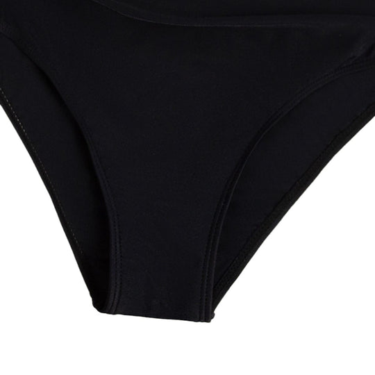 Damen eleganter Einteiler-Badeanzug mit floralem Muster und figurformenden Elementen EB