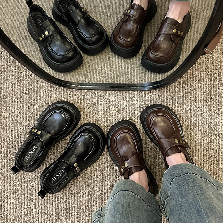 Damen modische Slide-On Clogs mit elastischem Riemen und robustem Sohlenprofil EB