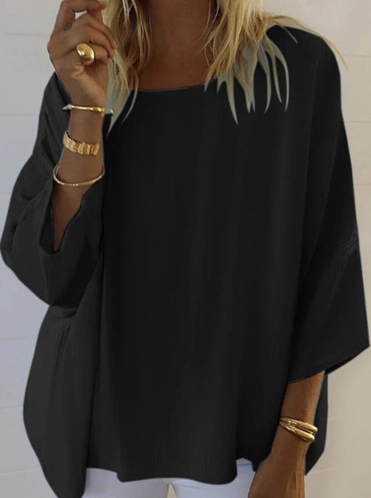 Damen Leichte Batwing Bluse EB