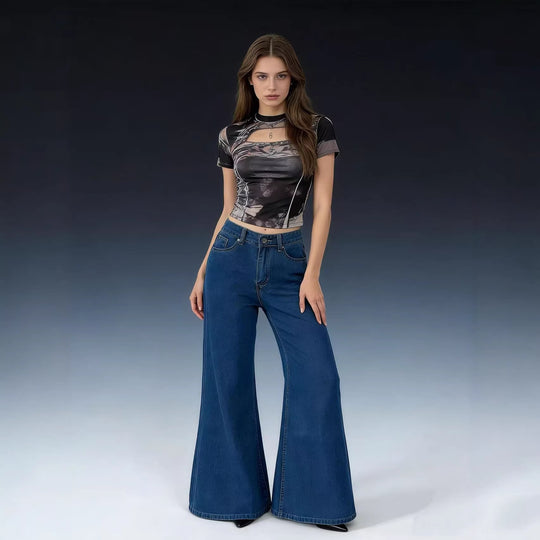 Damen nan hochwertiges Rundhals-Basicshirt aus Bio-Baumwolle mit Regular-Fit und verstärkten Nähten EB