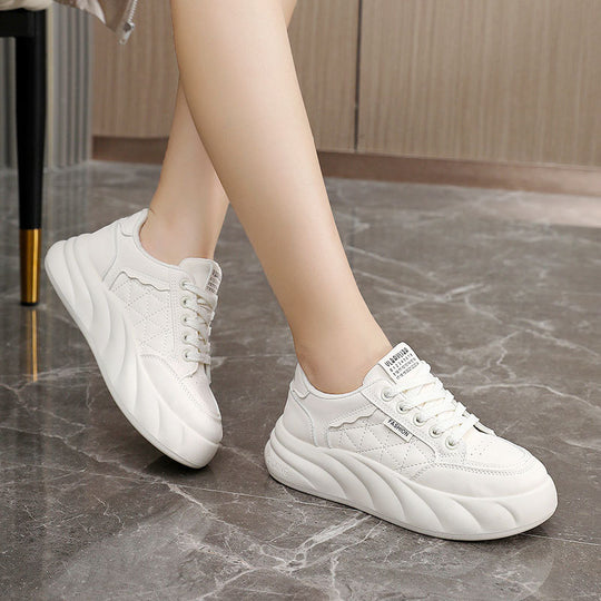 Damen modische Chunky Sneakers mit gepolsterter Sole und stylischem Design EB