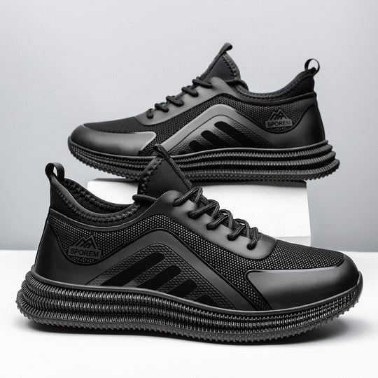 Damen Sportliche Lauf-Sneaker mit flexibler Sohle und atmungsaktiver Mesh-Oberfläche EB