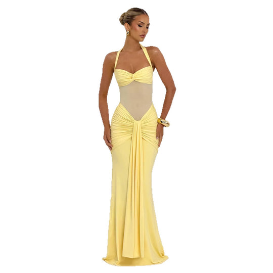 Damen Elegantes Abendkleid mit figurbetontem Schnitt und raffinierten Drapierungen EB