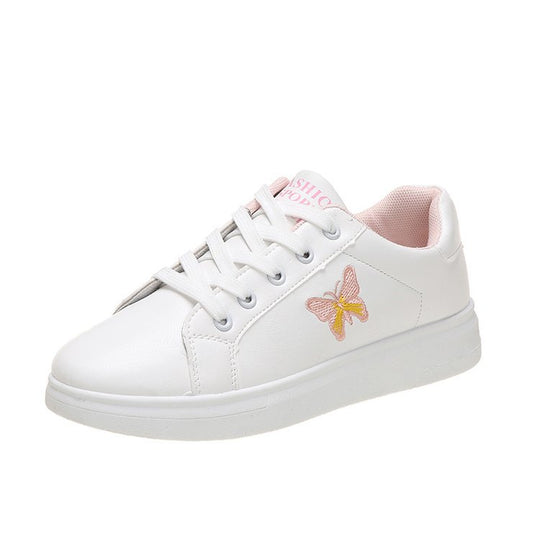 Damen Sneakers mit stilvollem Schmetterlingsmotiv und bequemer Sohle EB
