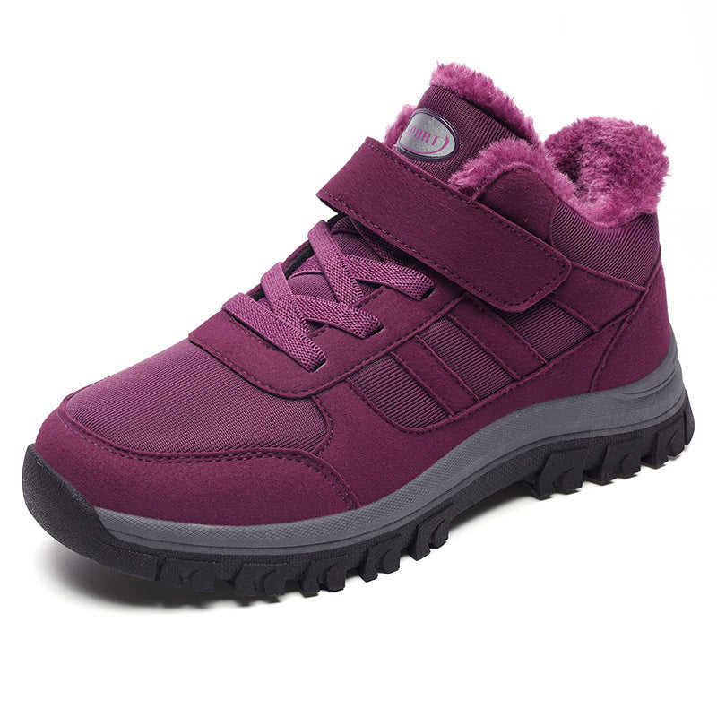 Damen Sportliche und warme Winterboots mit robustem Obermaterial und weichem Innenfutter EB