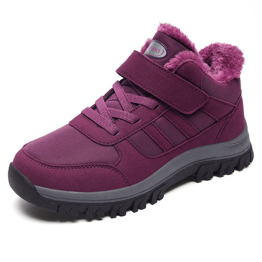 Damen Sportliche und warme Winterboots mit robustem Obermaterial und weichem Innenfutter EB