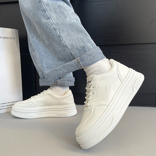 Damen Trendige Plateau-Sneaker mit komfortabler Dämpfung und modischem Design EB