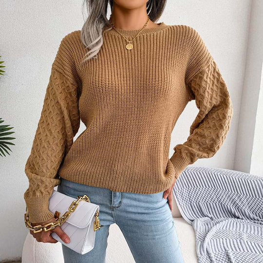 EB | Einfarbige Strickpullover