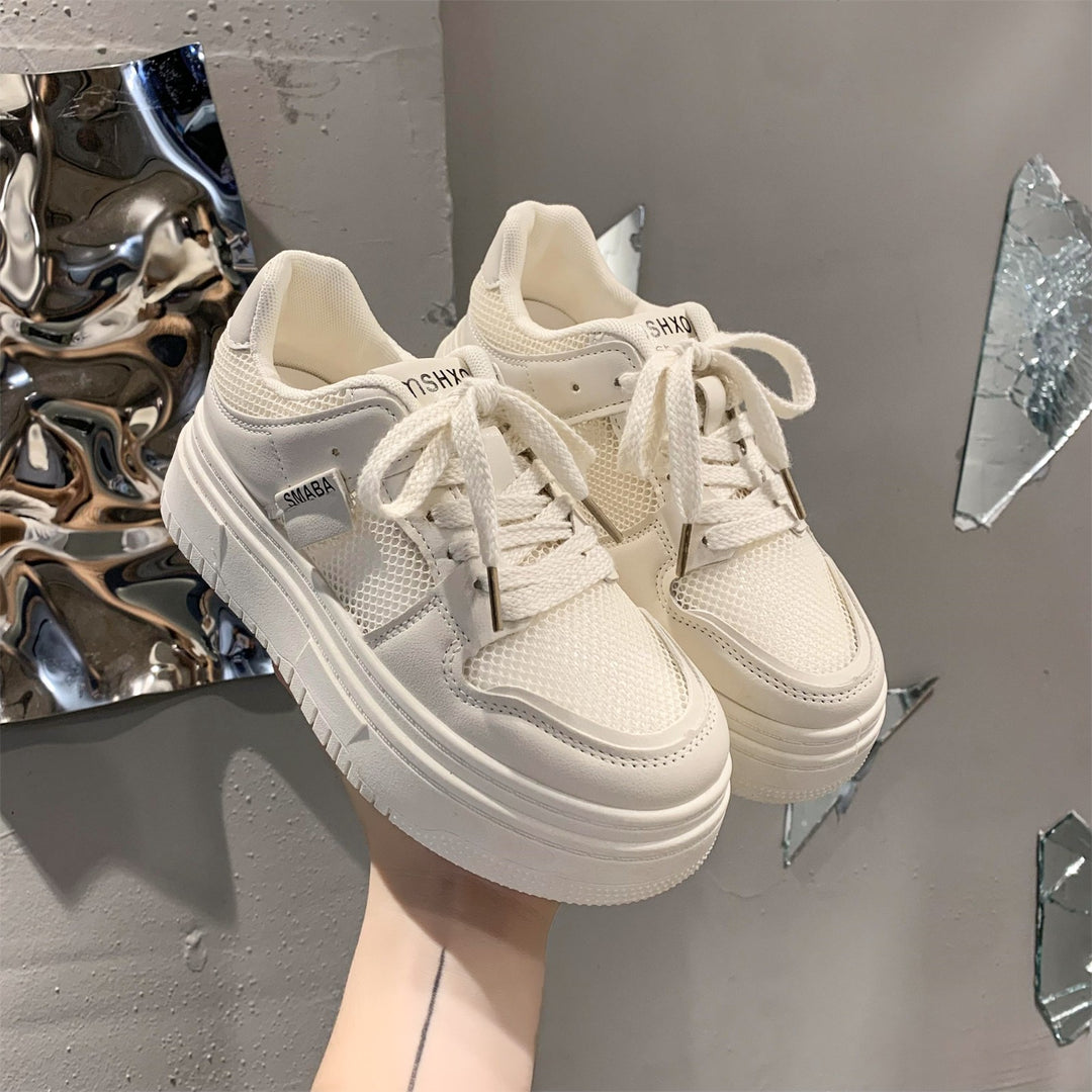 Damen Trendige Sneakers im sportlichen Design mit atmungsaktiver Mesh-Oberfläche EB