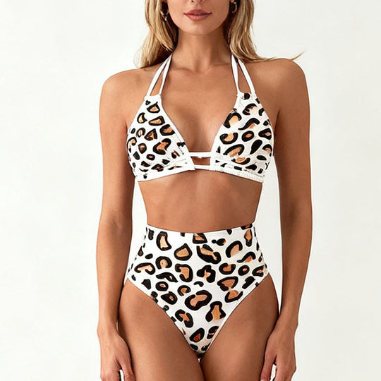 Damen Hochgeschnittener Triangel-Bikini EB