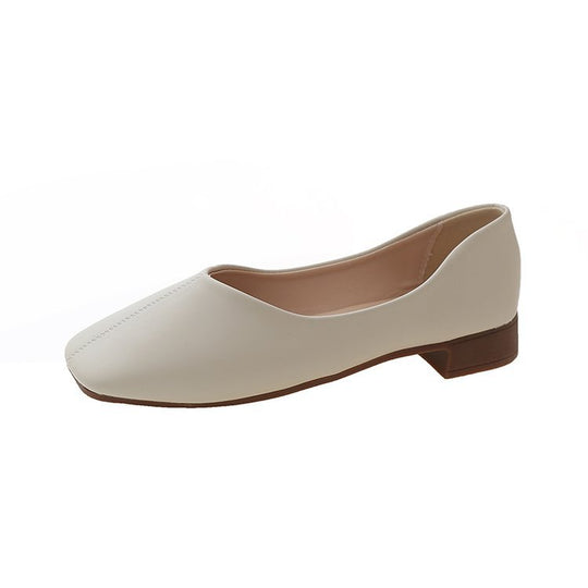 Damen elegante Mokassins mit modischer Naht EB
