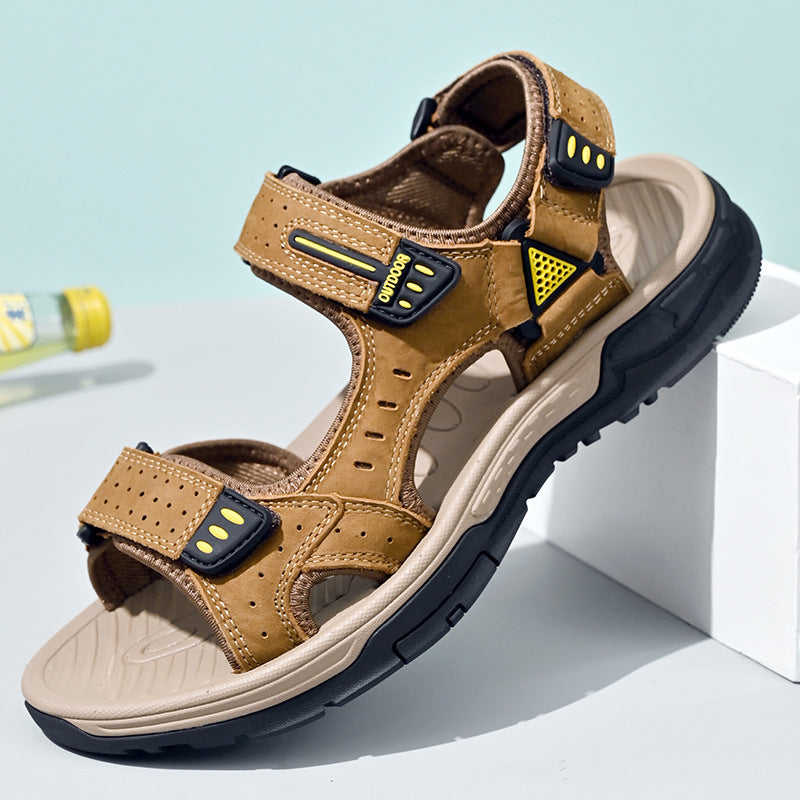 Herren Sportliche Outdoor-Sandalen mit verstellbarem Riemensystem und rutschfester Sohle EB