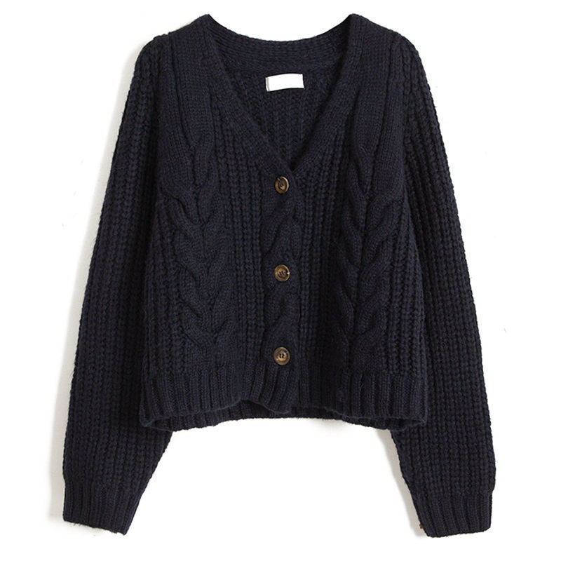 Damen Kuscheliger Strickcardigan mit dekorativem Zopfmuster EB