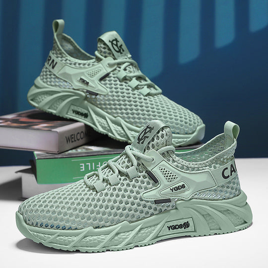 Damen Atmungsaktive Mesh-Sneaker mit dämpfender Sohle und hohem Tragekomfort EB