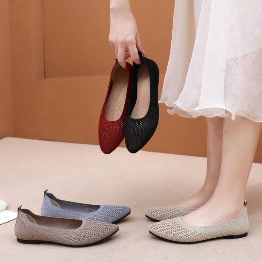 Damen Atmungsaktive und bequeme Ballerinas EB