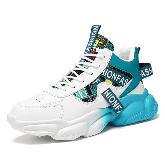 Damen Modische Lauf Sneakers mit innovativer Dämpfung und grafischen Akzenten EB