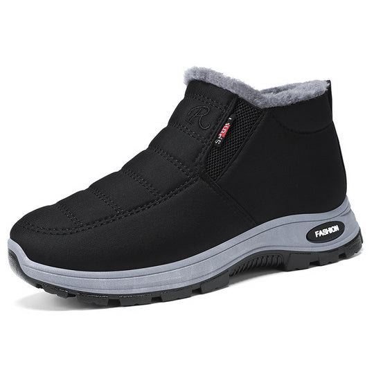Damen isolierte Winterstiefel mit rutschfester Sohle und weichem Innenfutter EB