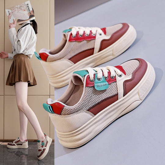 Damen Atmungsaktive Freizeitsneaker mit rutschfester Sohle und komfortabler Dämpfung EB